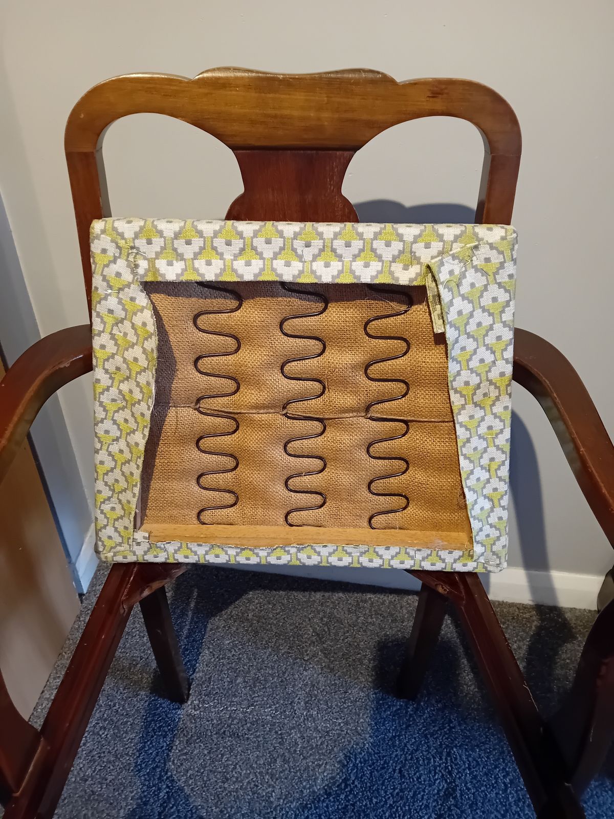 photo for sale Antique Oak Dining Arm Chair / Carver