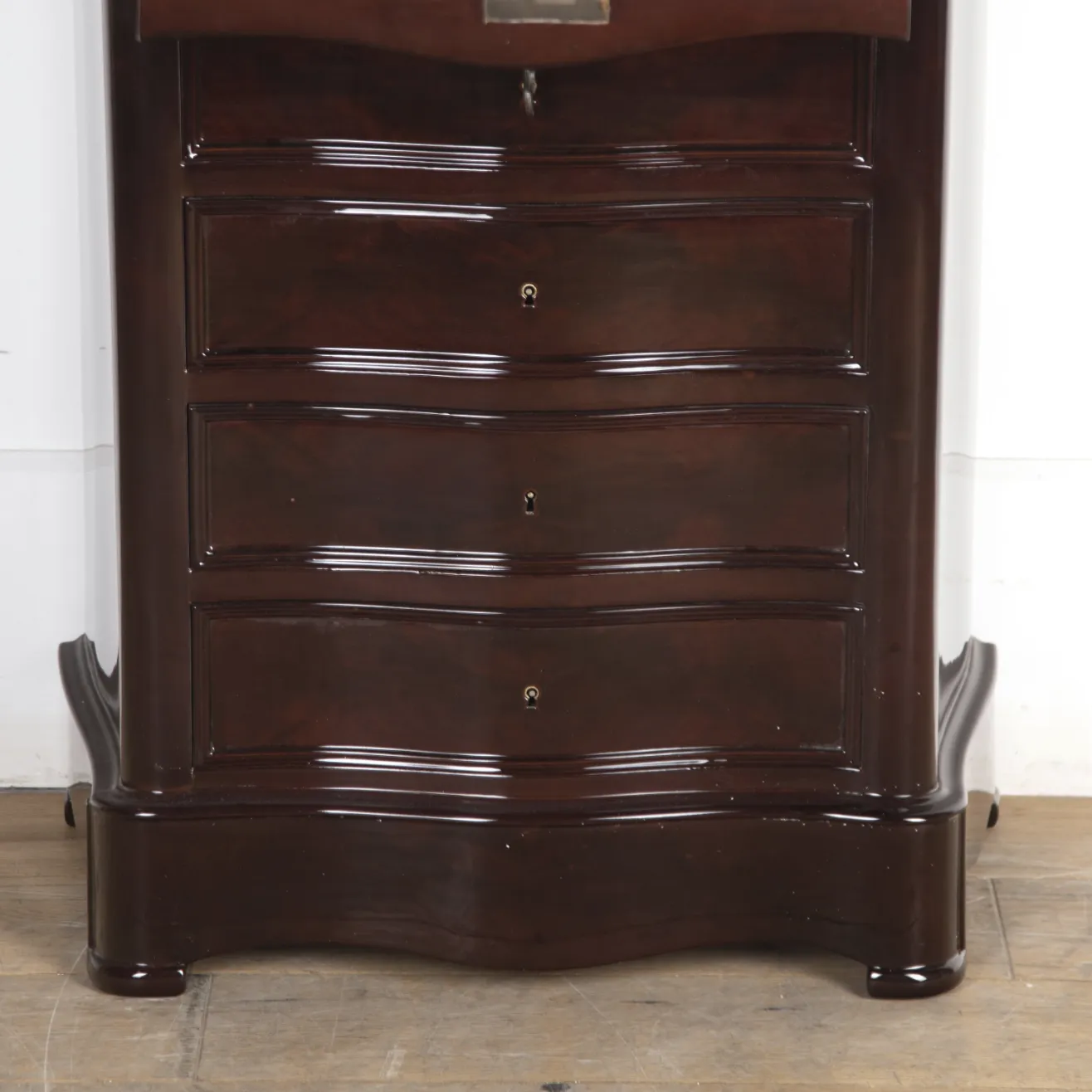 Napoleon III Style Secretary, Relacquered photo vintage