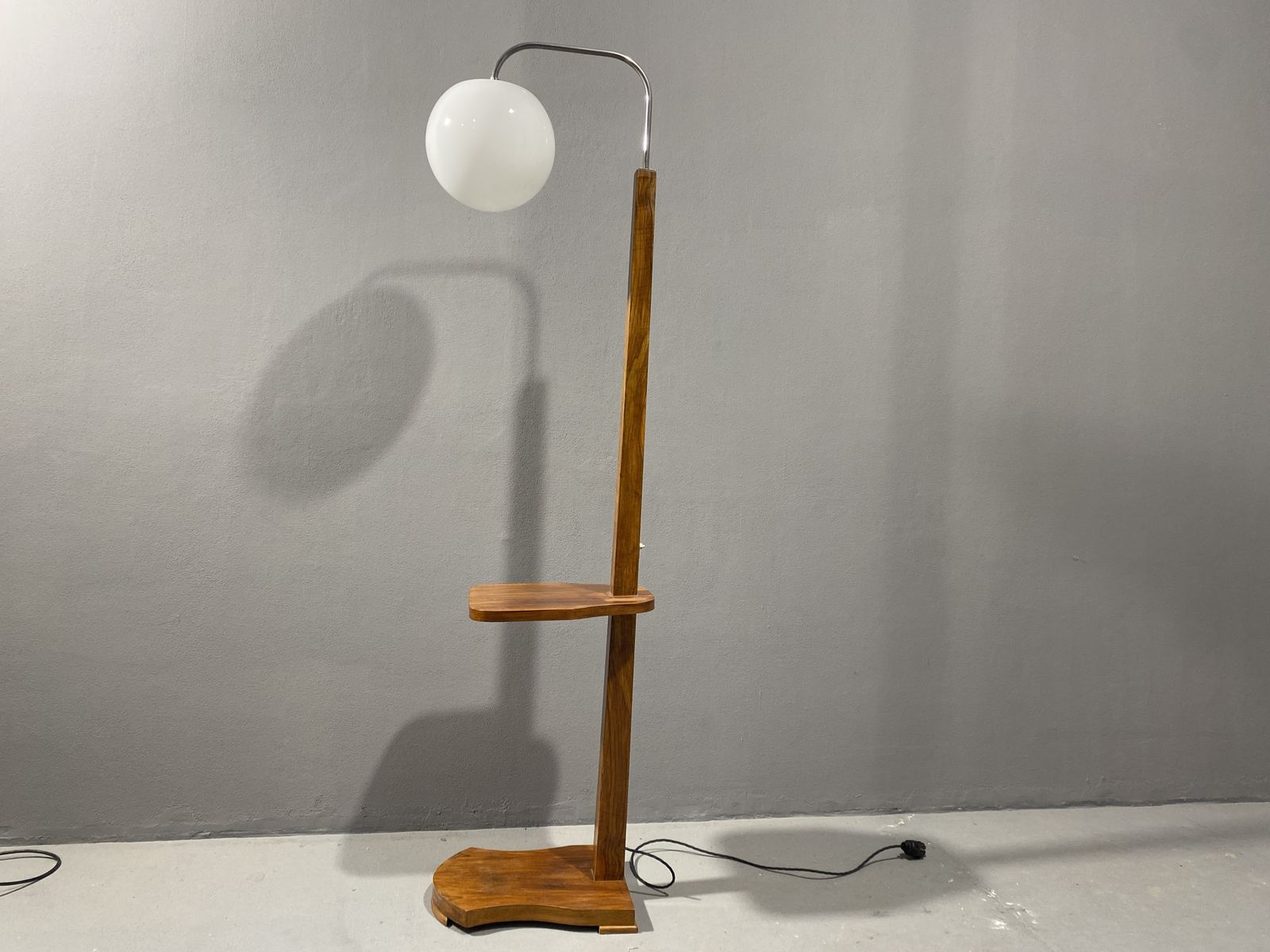 Floor Lamp Art Deco, 1930´S, Czechoslovakia photo vintage