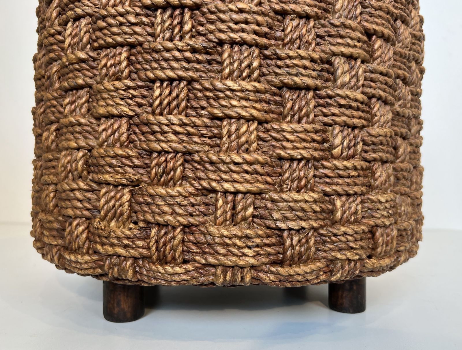 675.0 Rope Stool In The Style Of Audoux Minet photo