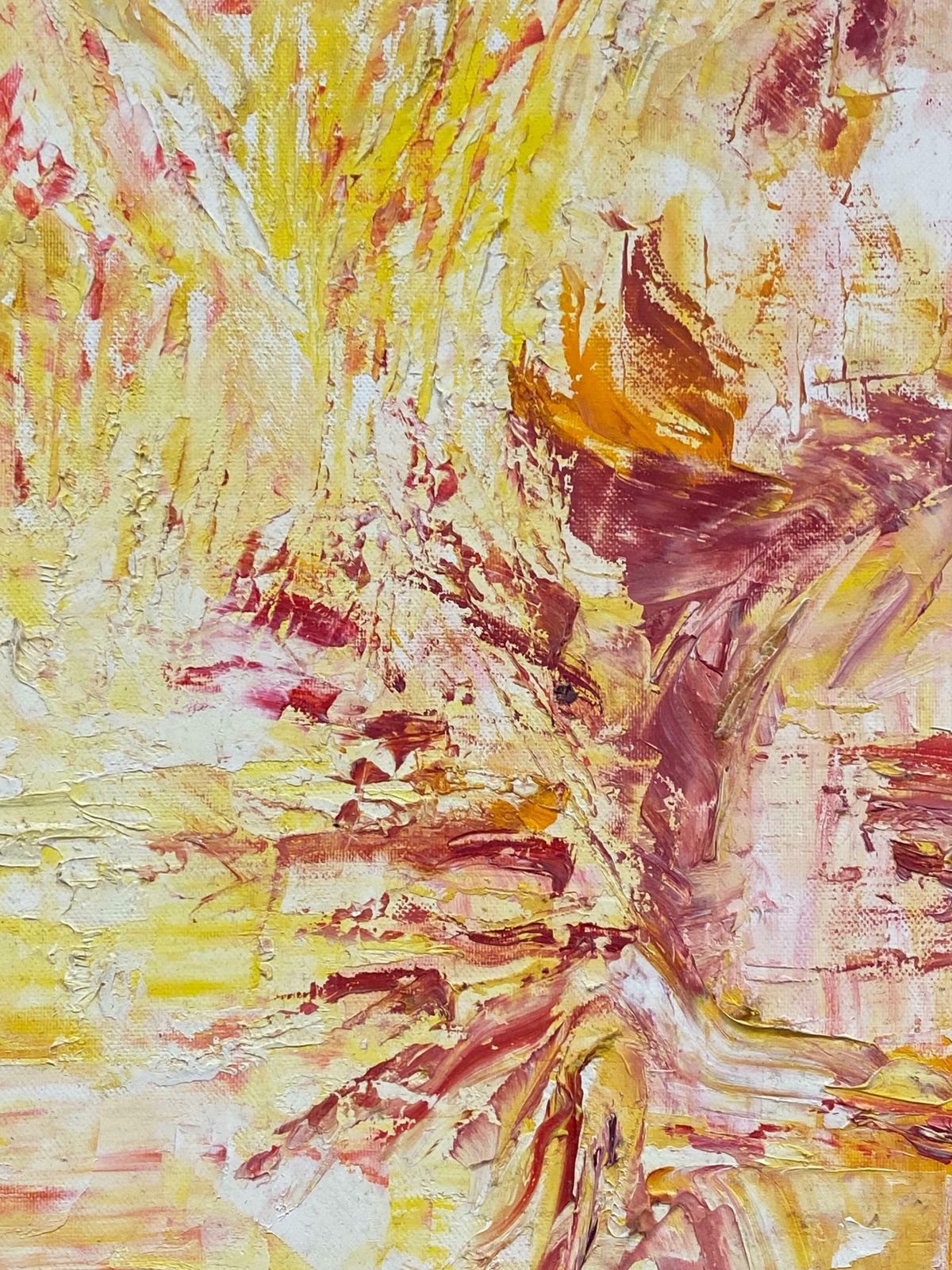 P Vilette20th Century Original French Signed Expressionist Oil Painting   Abstract Face20th Century photo Art