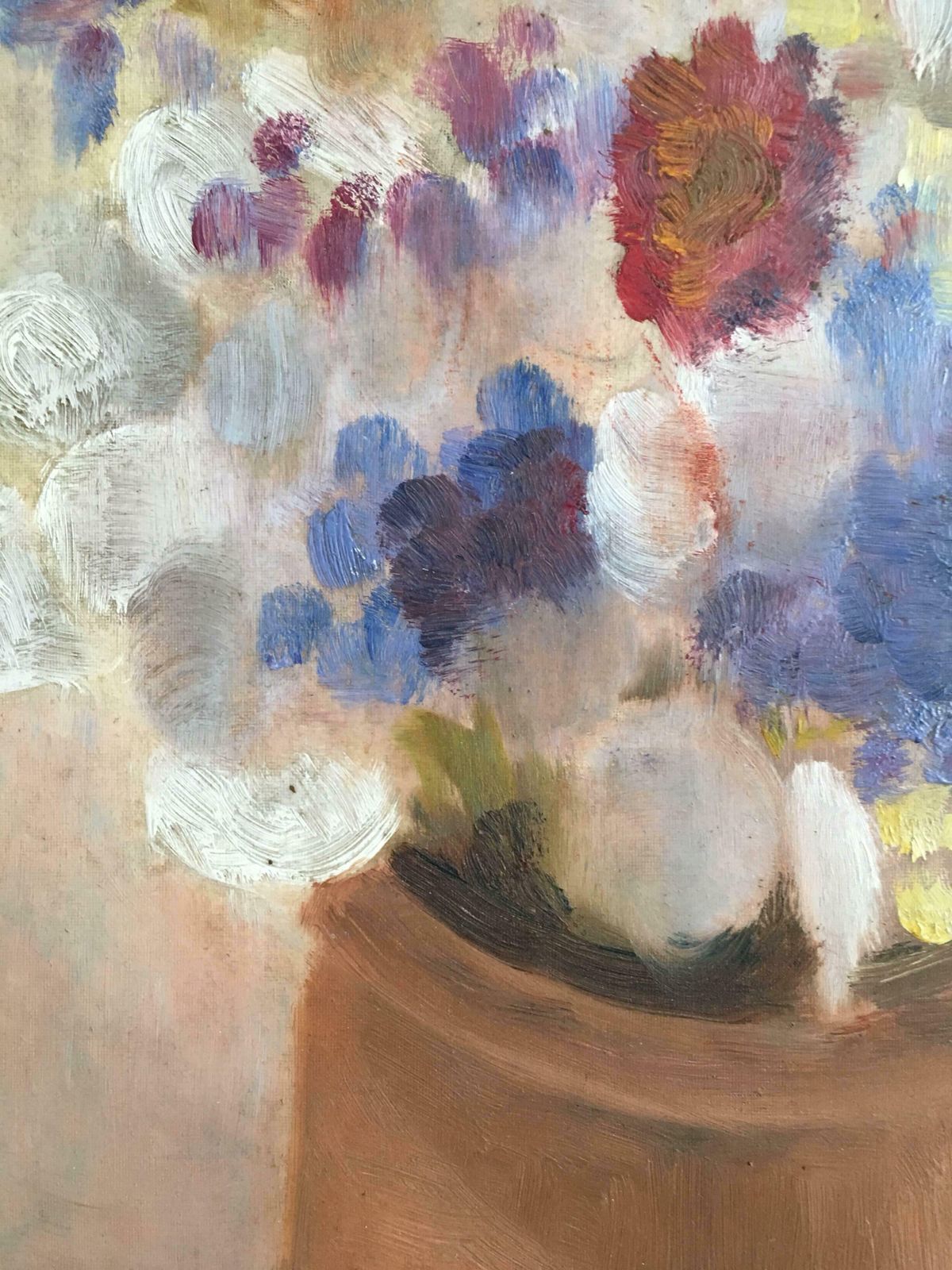 Unknown'le Bouquet' French Floral Still Life, Flower Oil Painting photo 746.0