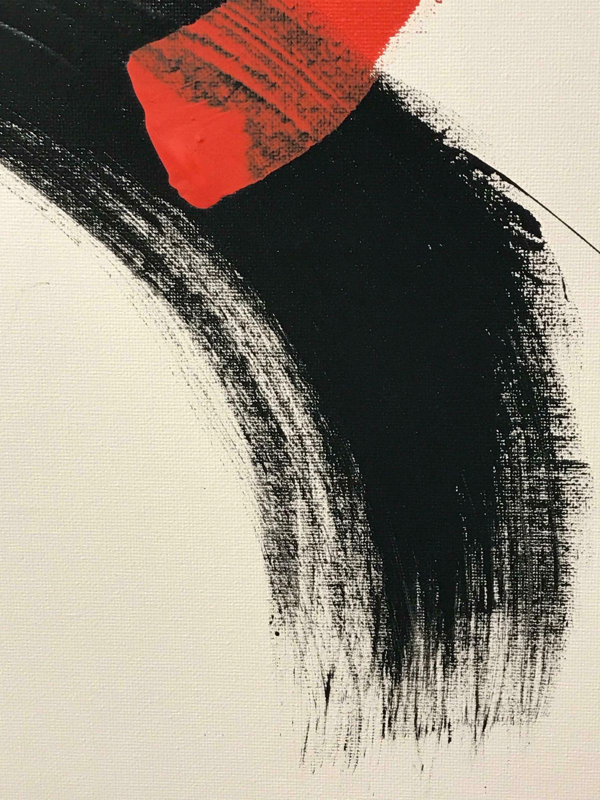 Robert Somertonfine British Abstract Original Contemporary Painting Signedc. 2018 photo furniture