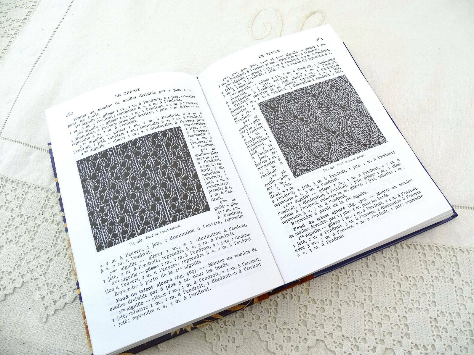 Herdruk Van Het Franse Hardcover Boek Encyclopédie Des Ouvrages De Dames – Handwerken, Borduren, Haken En Naaldborduren, Door Dmc – 750 Pagina's, Uit Frankrijk photo for sale