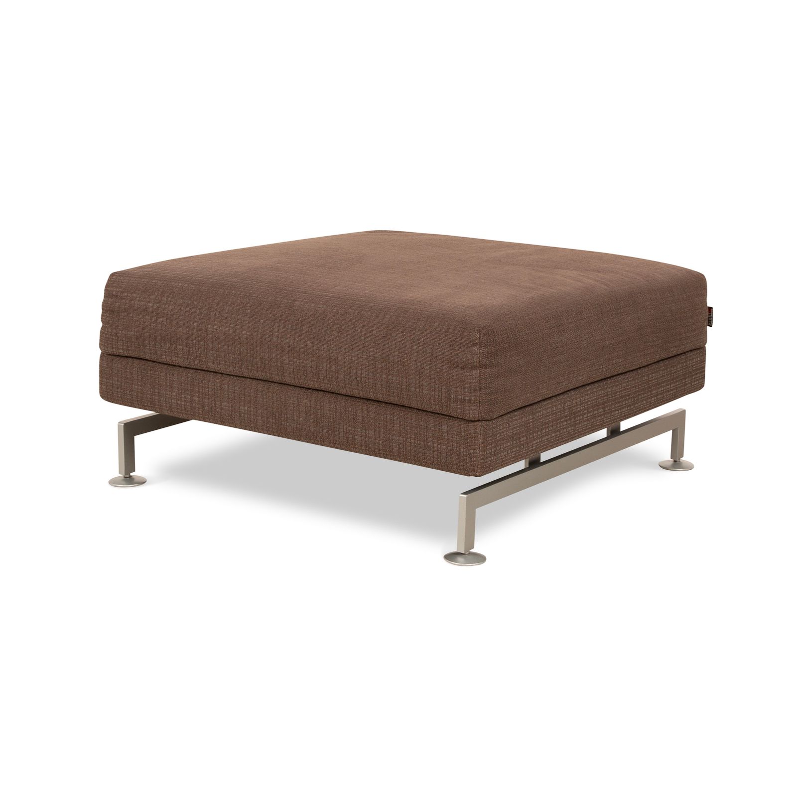 Tabouret Brühl Moule en tissu brun