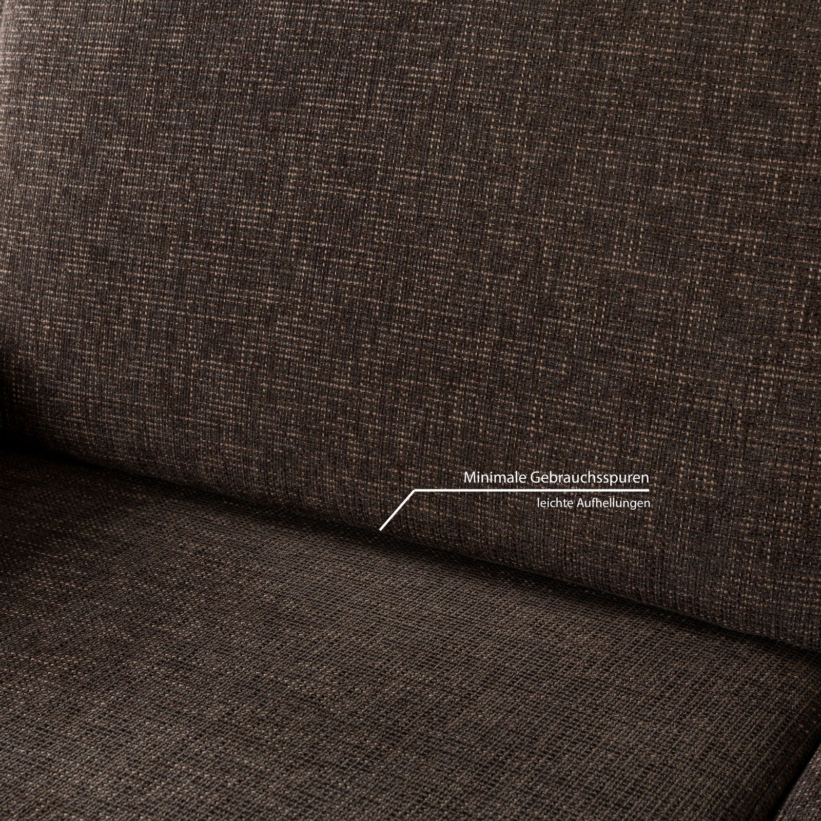Canapé d'angle Ewald Schillig Vario en tissu marron photo 1128.0
