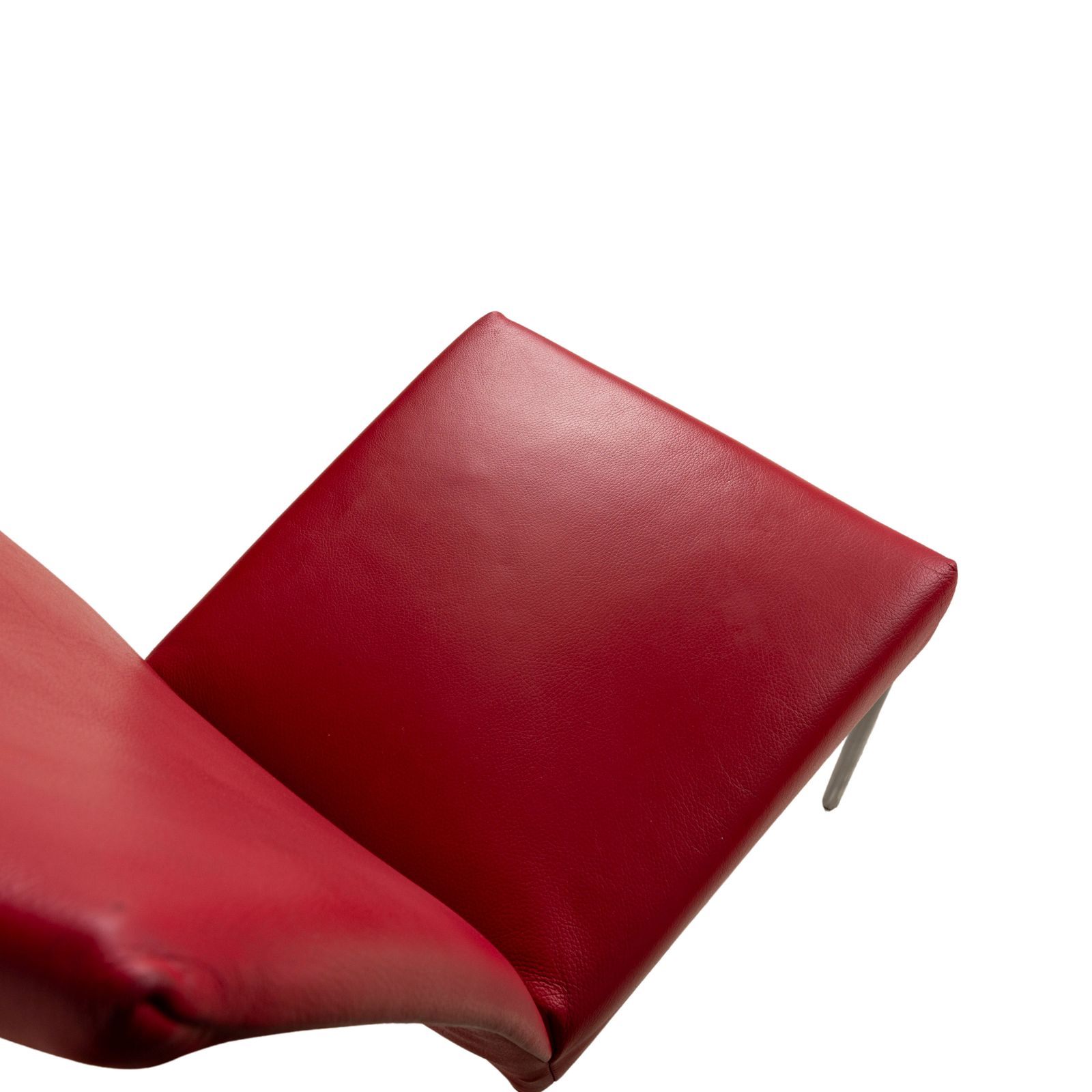 Set van 8 Bert Plantagie leren stoelen – rood – eetkamer photo Meubels