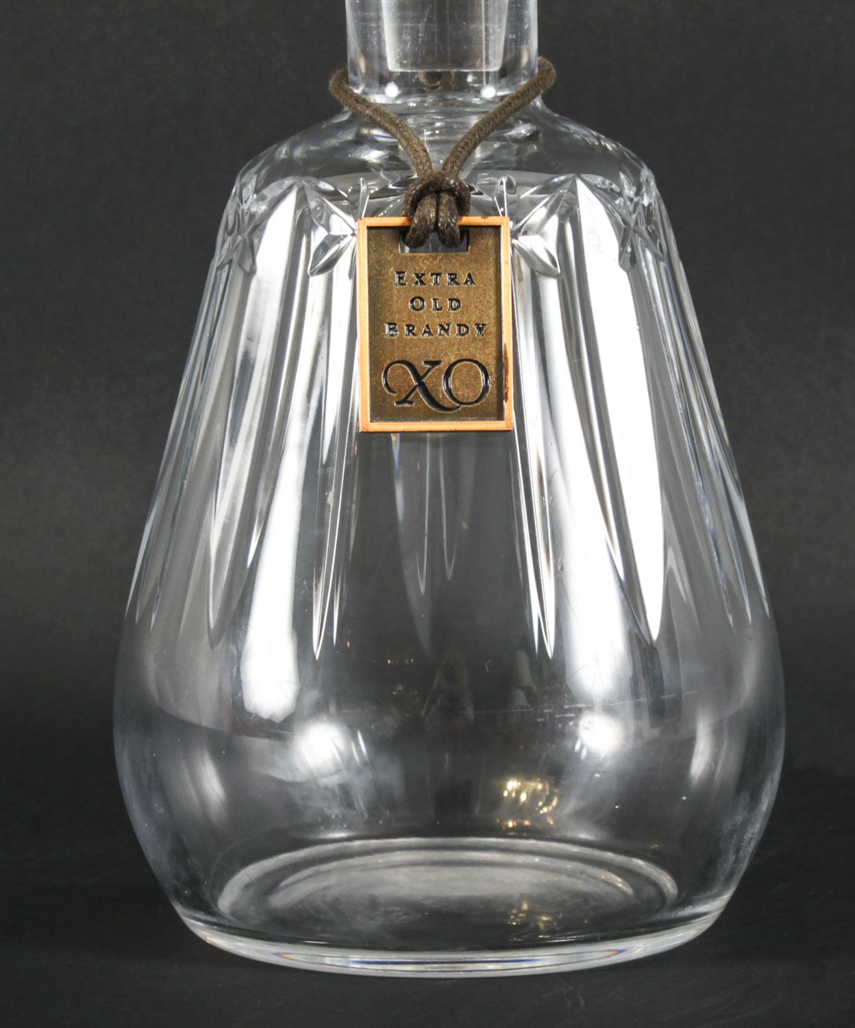 Vintage Thomas Hine Cognac Crystal Decanters By Baccarat Mid 20th C photo 650.0