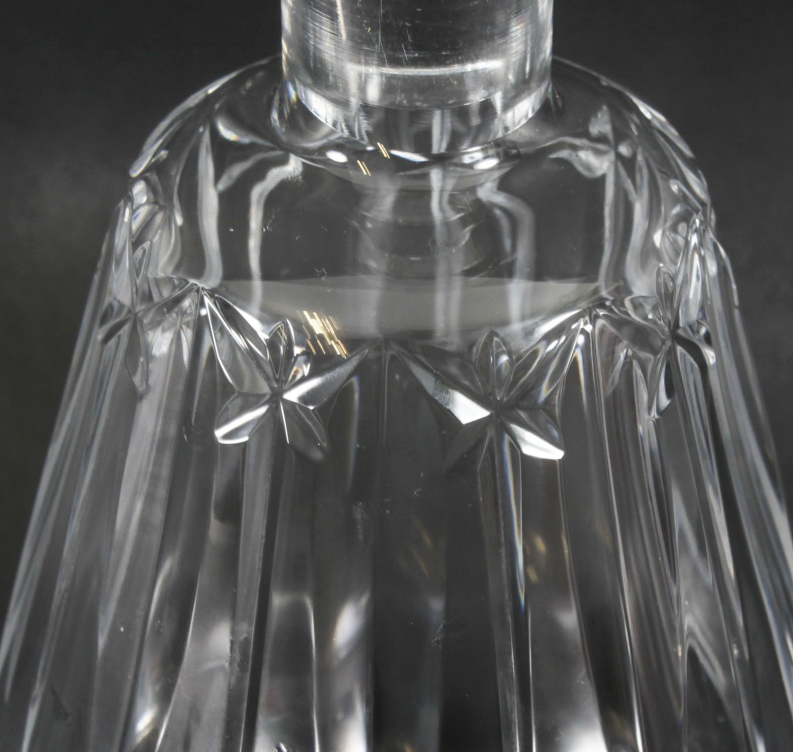Home Decor Vintage Thomas Hine Cognac Crystal Decanters By Baccarat Mid 20th C photo