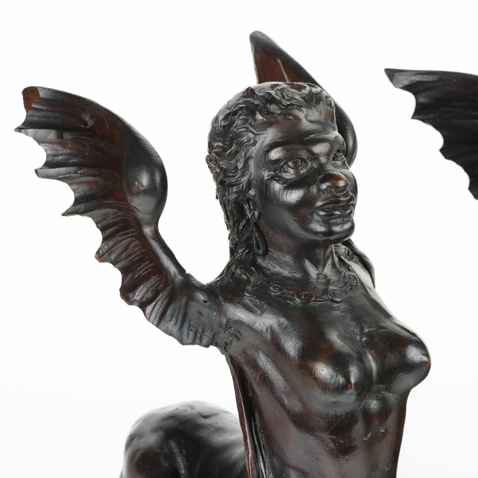 Antique Chimeras Carved Wood Italy Late XIX Century photo 1430.0