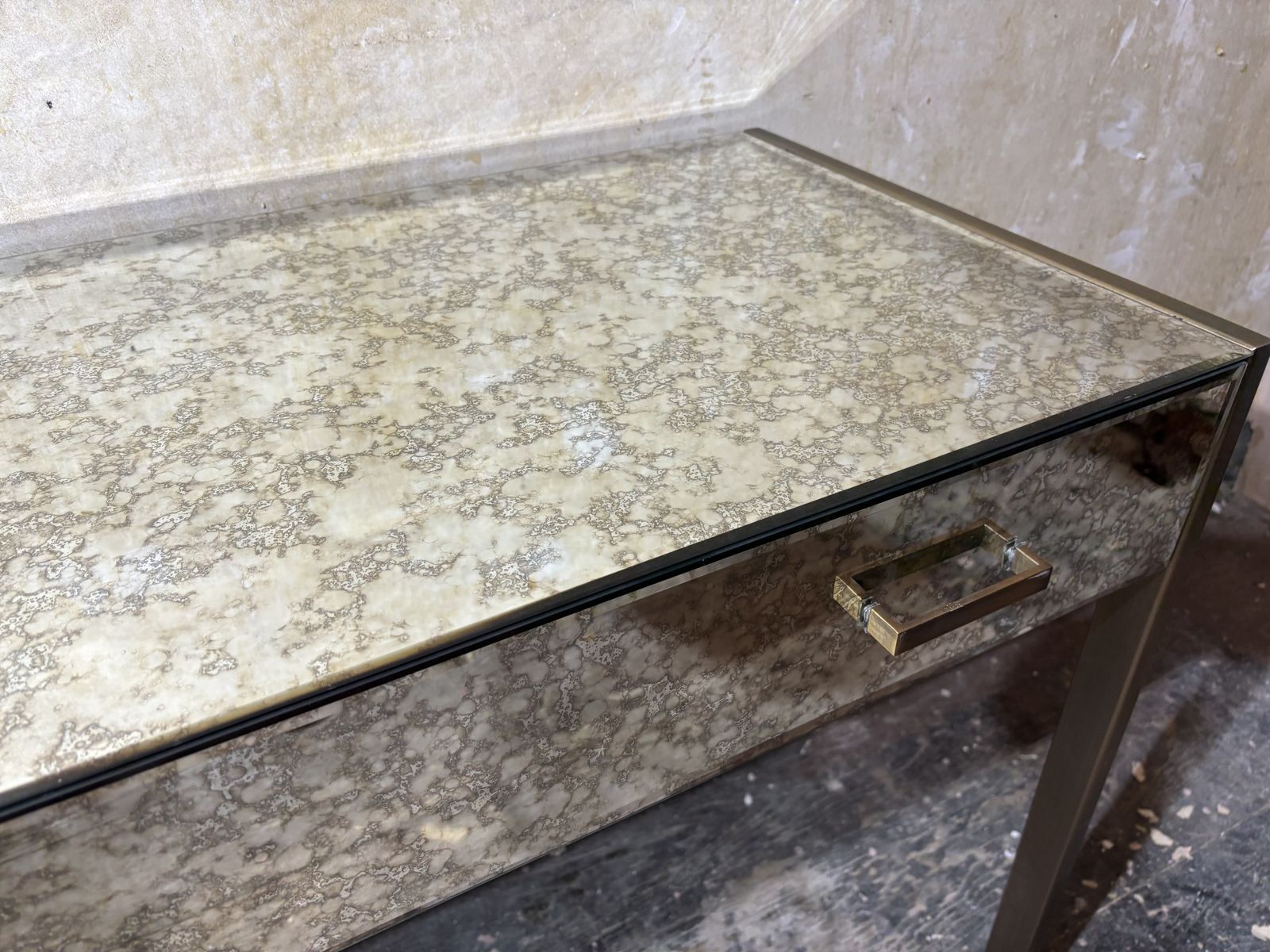 R V Astley And Co Mirrored Console/Dressing Table photo for sale