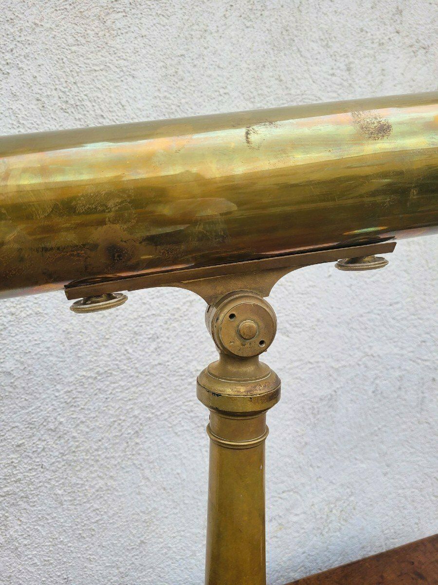 Astronomical Telescope, Duroni Milano, 19th Century photo vinterior