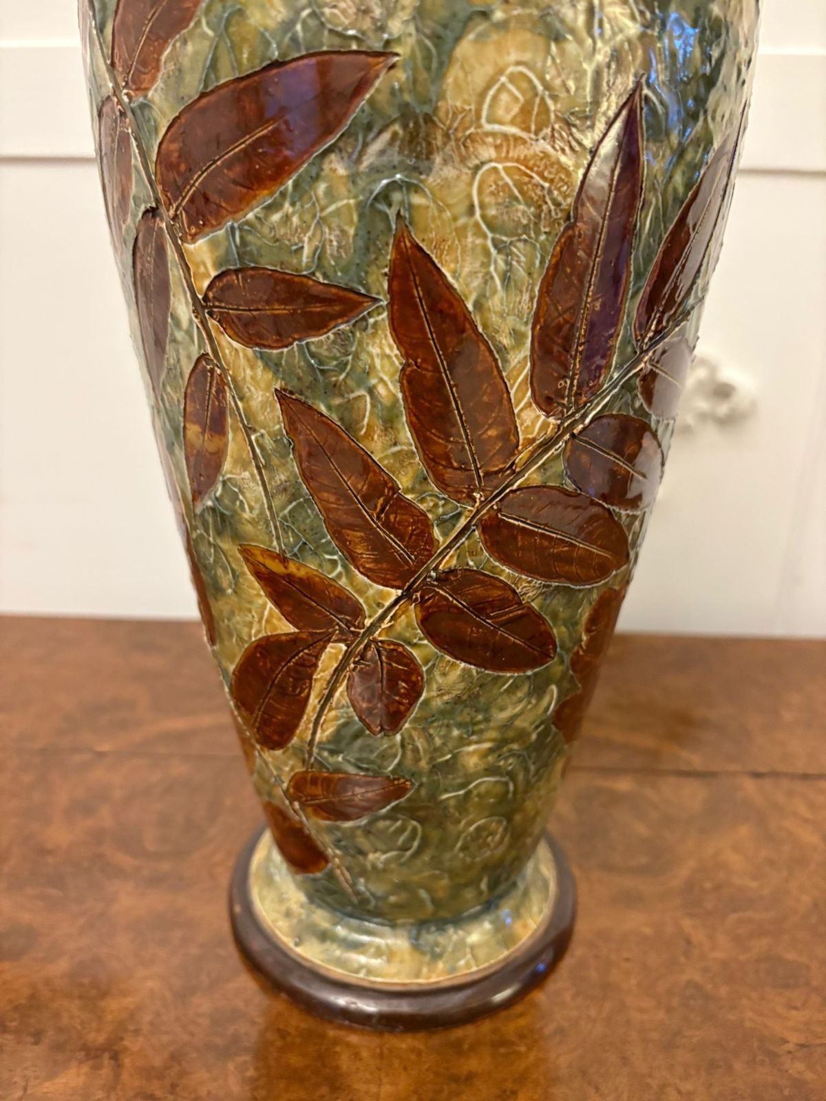Large Antique 19th Century Quality Doulton Vase photo 845.0