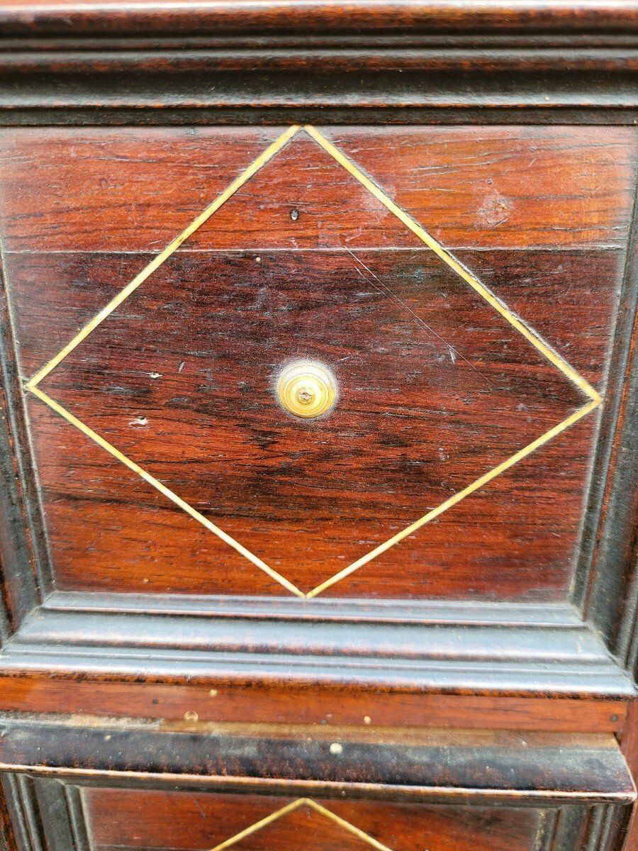 Rosewood Cabinet With Drawers, 17th Century Period photo for sale