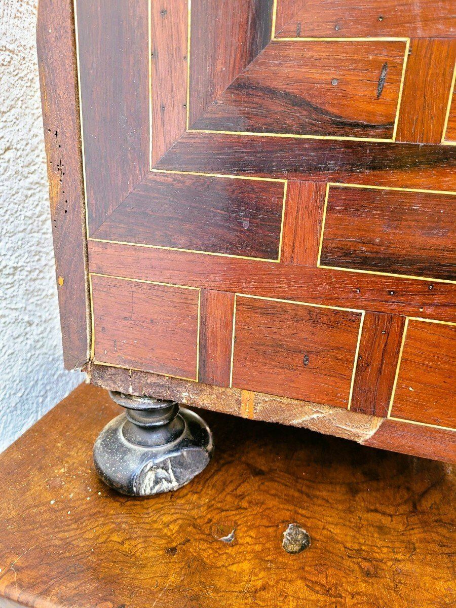 Rosewood Cabinet With Drawers, 17th Century Period photo vintage