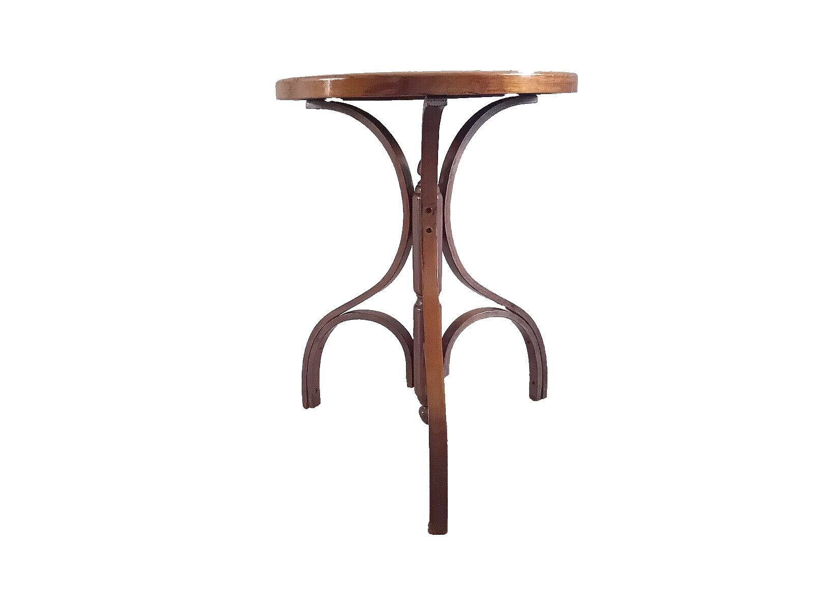 Beautiful Mid Century Bentwood Bergere Top Thonet Style Drinks / Side Table photo Furniture
