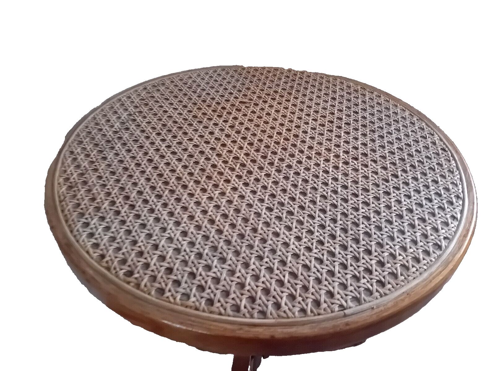 Beautiful Mid Century Bentwood Bergere Top Thonet Style Drinks / Side Table photo 235.0