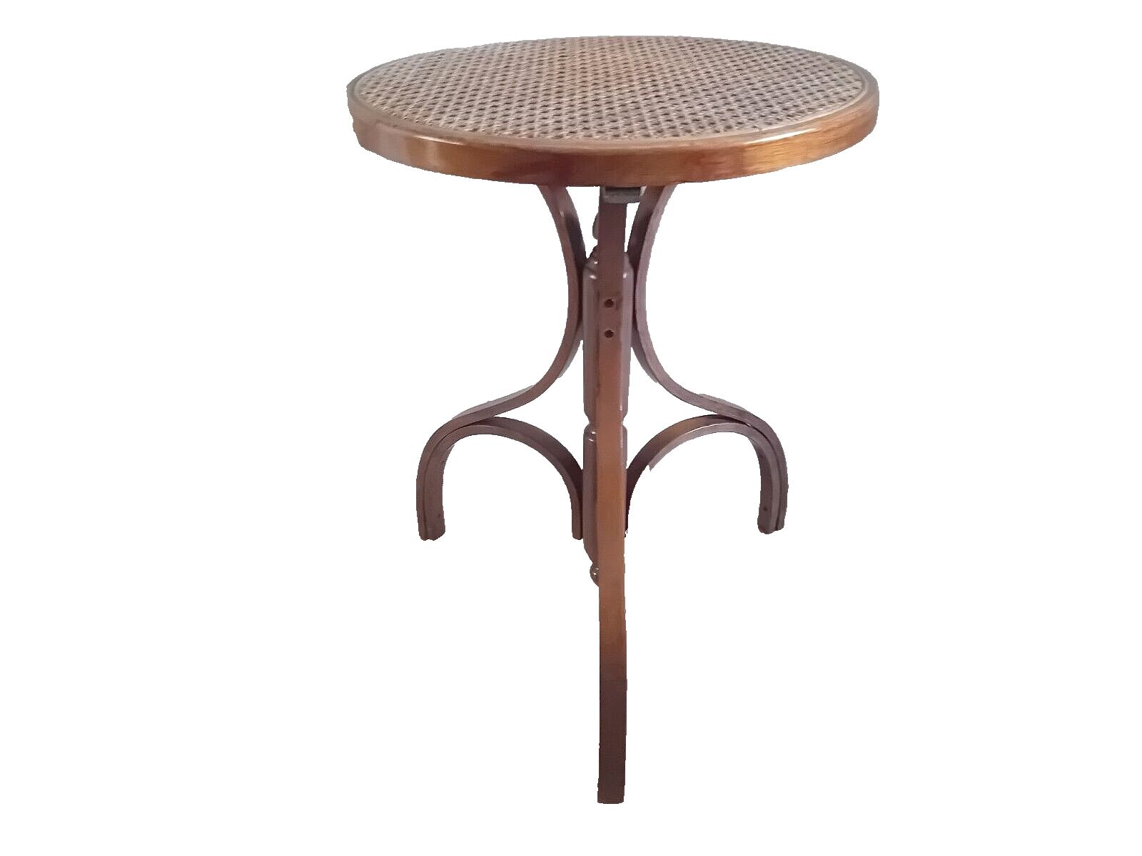Furniture Beautiful Mid Century Bentwood Bergere Top Thonet Style Drinks / Side Table photo