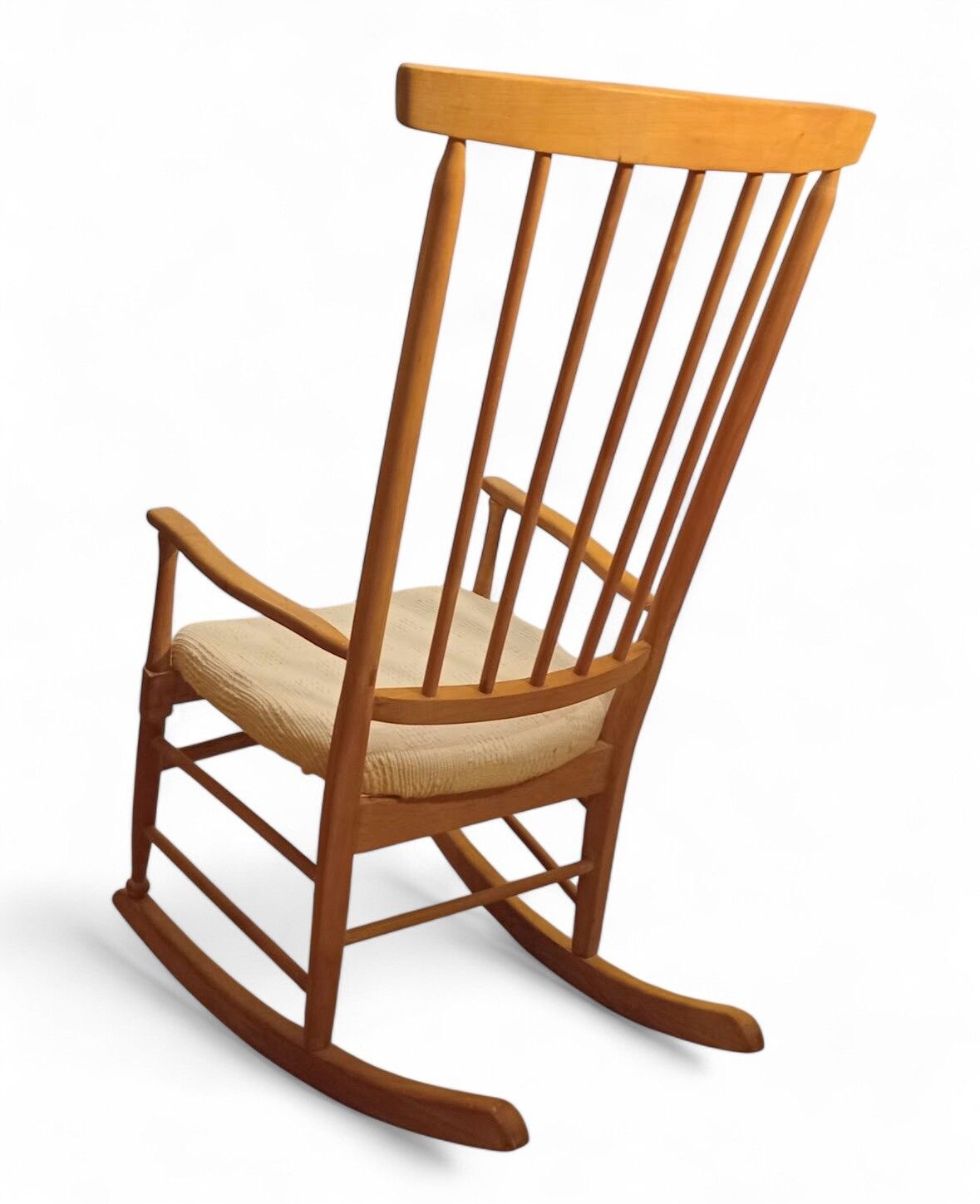 Scandinavian Armchair Rocking Chair Hans Wegner Style C1950 Mid Century Retro photo furniture