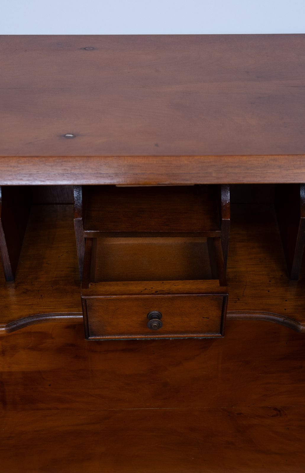 Small Mahogany Secretary .Georgian Style .England photo Furniture