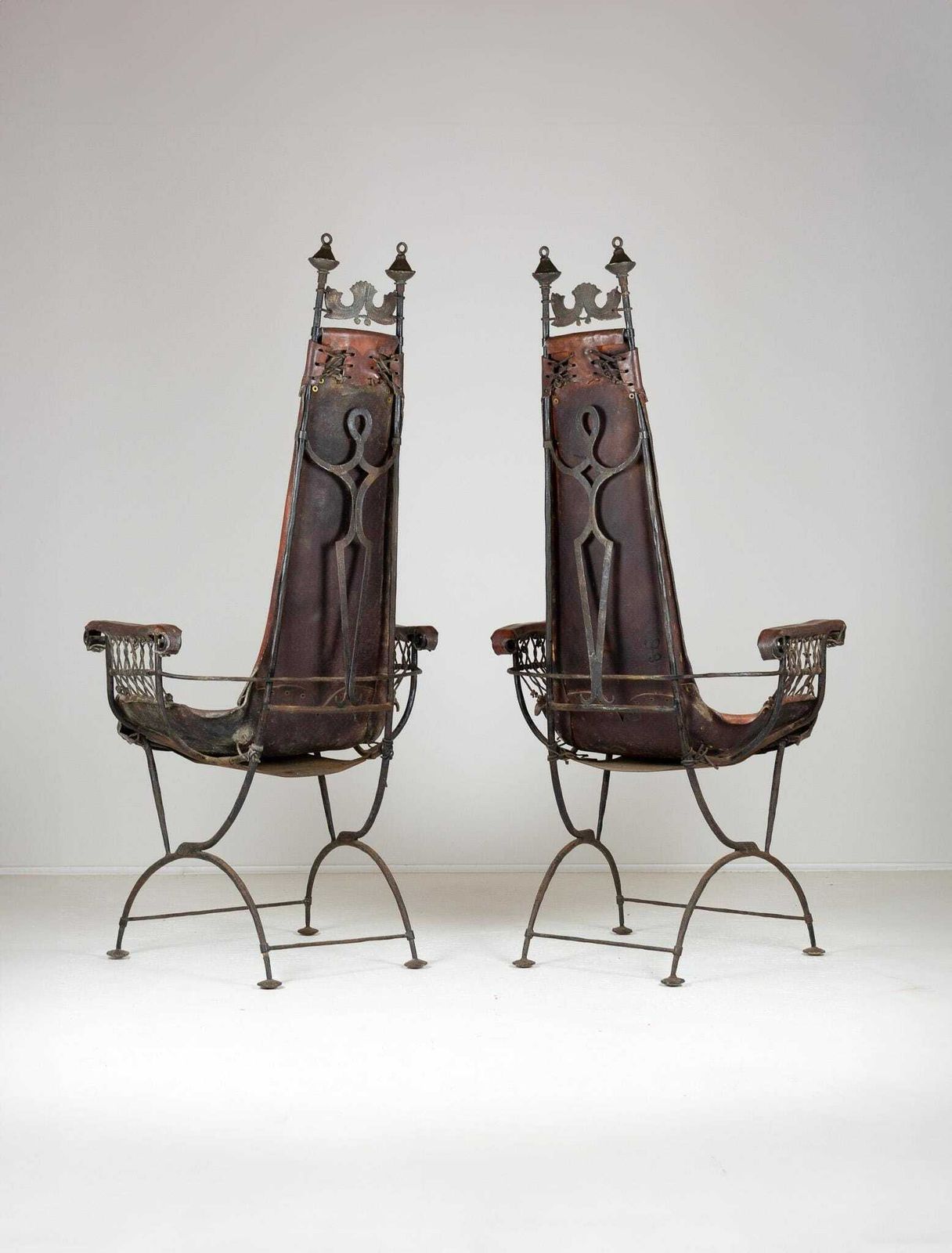 Trône Armchairs By Sido & François Thévenin, Set Of 2 'Royal Armchairs photo furniture