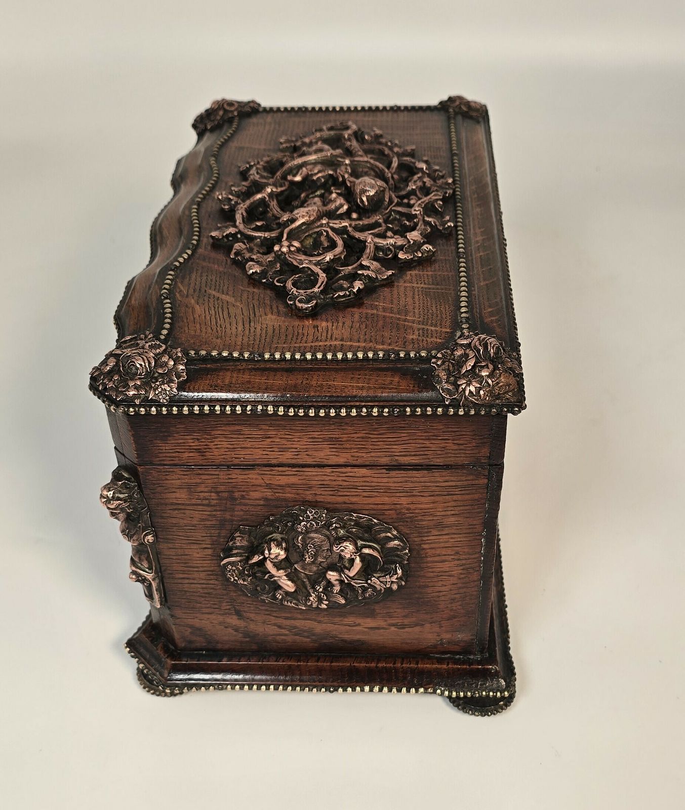 A Large 19th Century French Tea Caddy By Tahan Of Paris photo vinterior