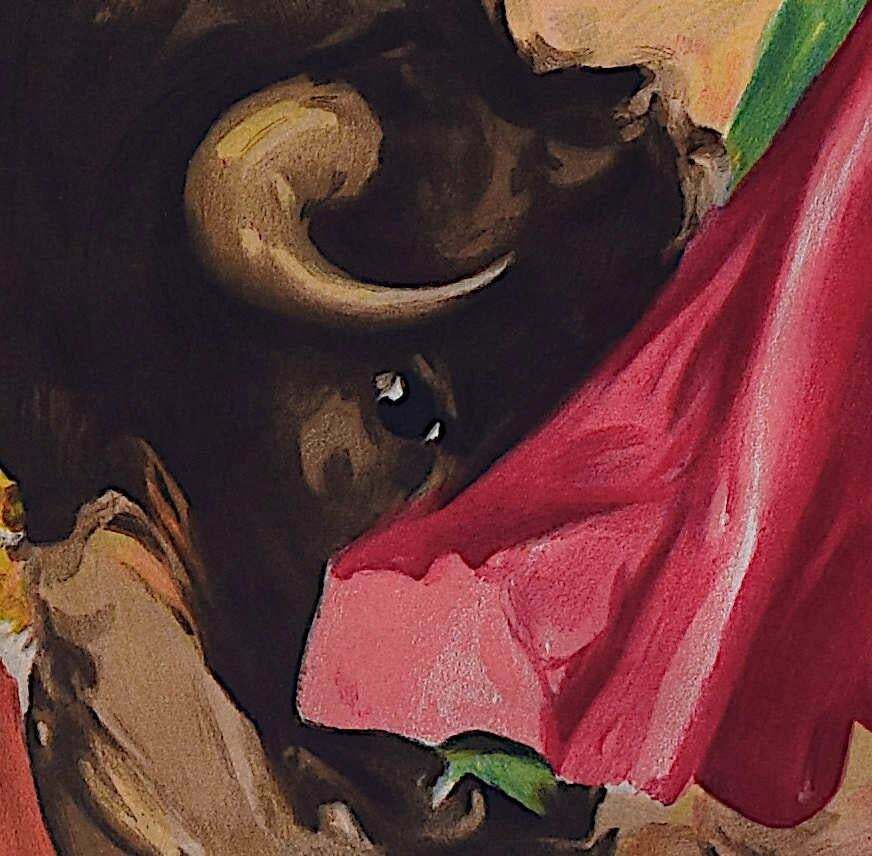 Juan Reus, Bullfighting Poster With Manuel Rodriguez Manolete, Salamancar 12 September 1942 photo for sale