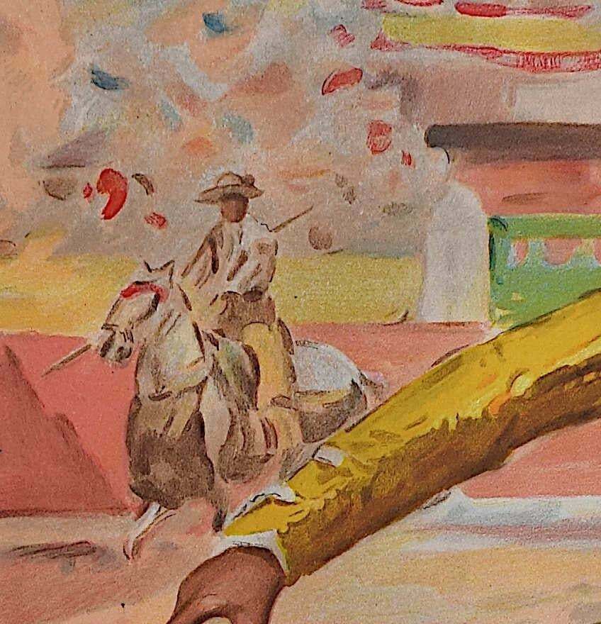 Juan Reus, Bullfighting Poster With Manuel Rodriguez Manolete, Salamancar 12 September 1942 photo Art