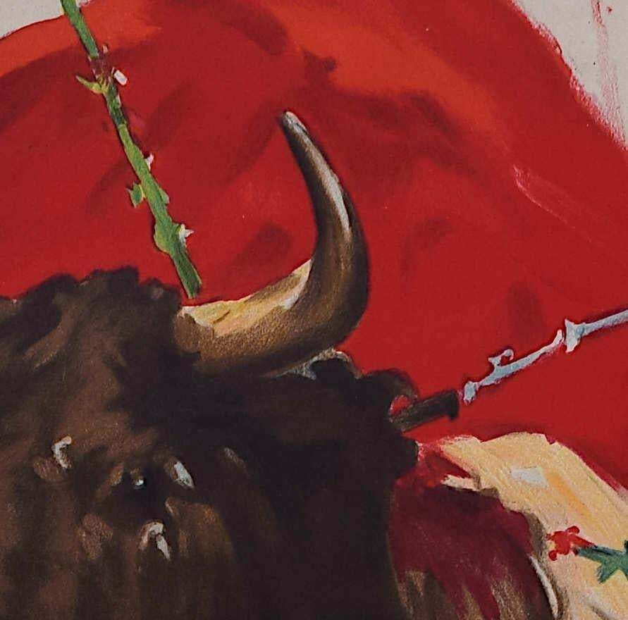 Juan Reus, Bullfighting Poster With Carlos Arruza, Salamancar 12 September 1951 photo 1067.0