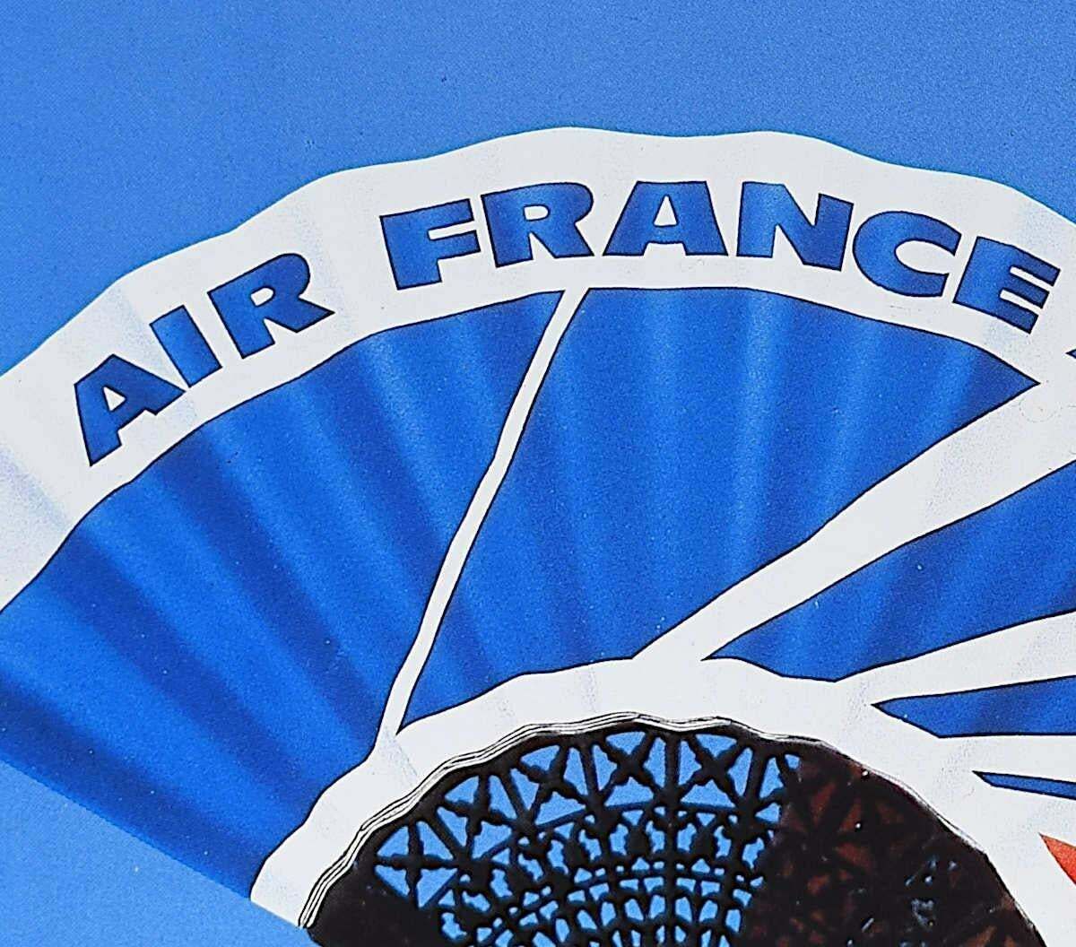 Air France, Espagne, Original Vintage Travel Poster photo for sale