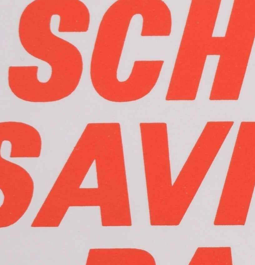 Vintage Propaganda Poster, Join The School Saving Bank 1967 photo Art