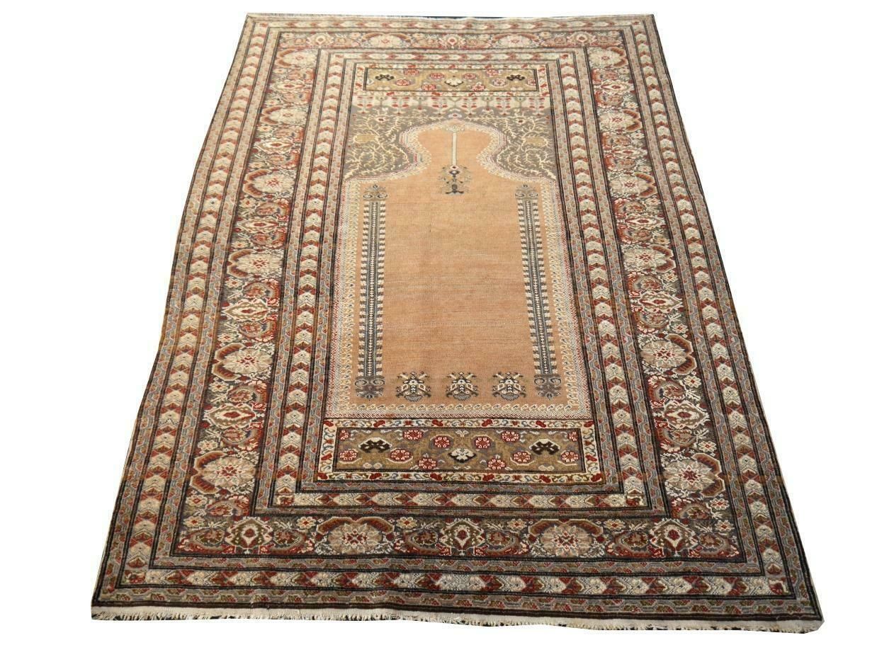 Antique Bandirma Prayer Rug Pandirma Turkish Carpet photo furniture