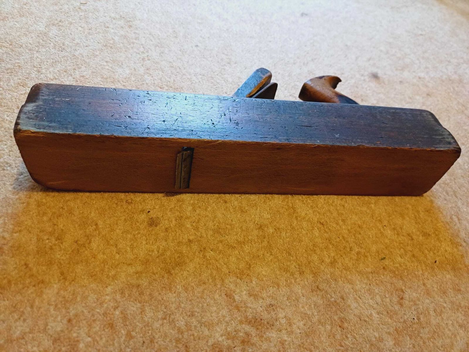 Antique Wood Plane – Rare Double Bladed Example (A. Mathieson & I. Sorby) photo 50.0