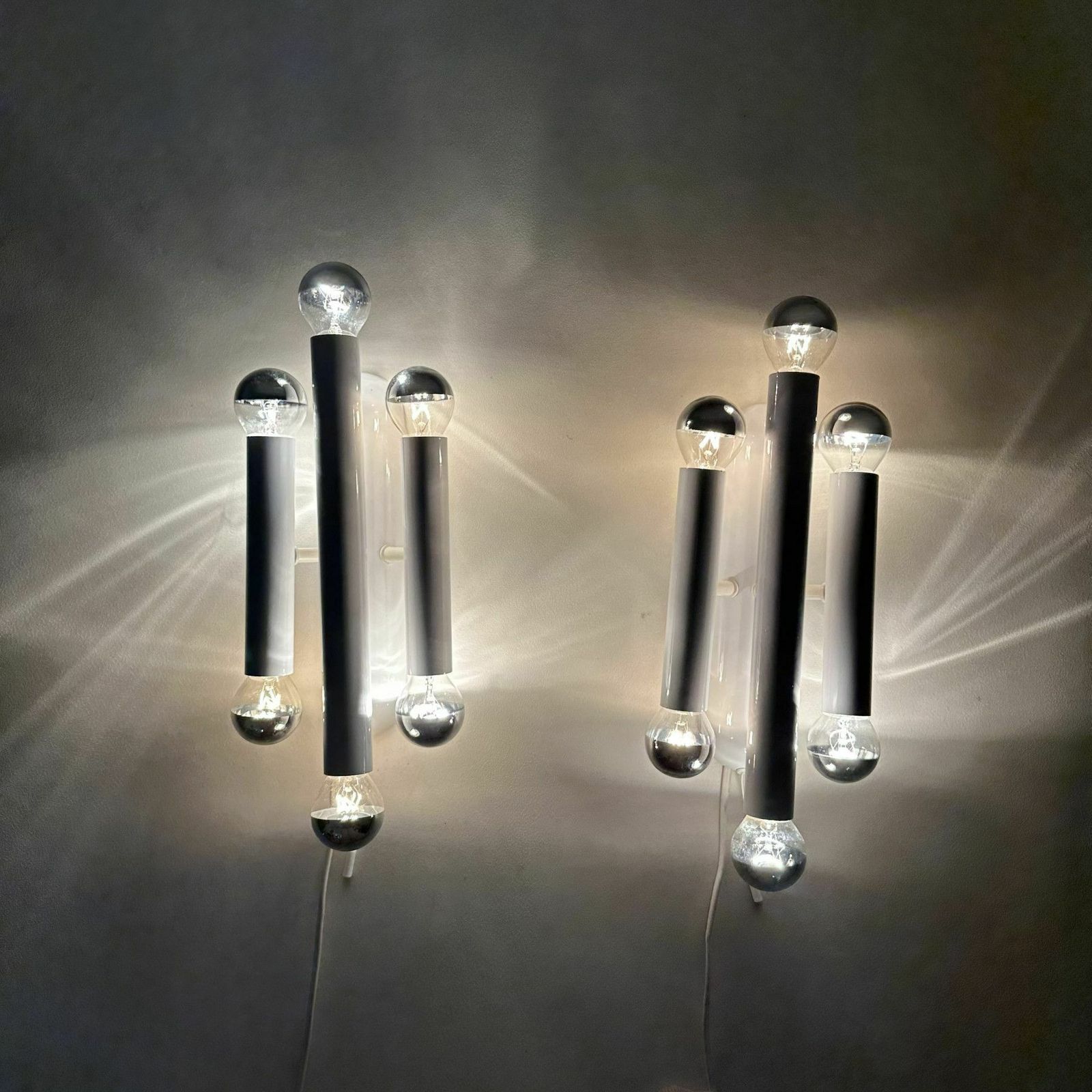 Set Of 2 Hufnagel Leuchten Wall Lamps Sconce , 1970s photo furniture