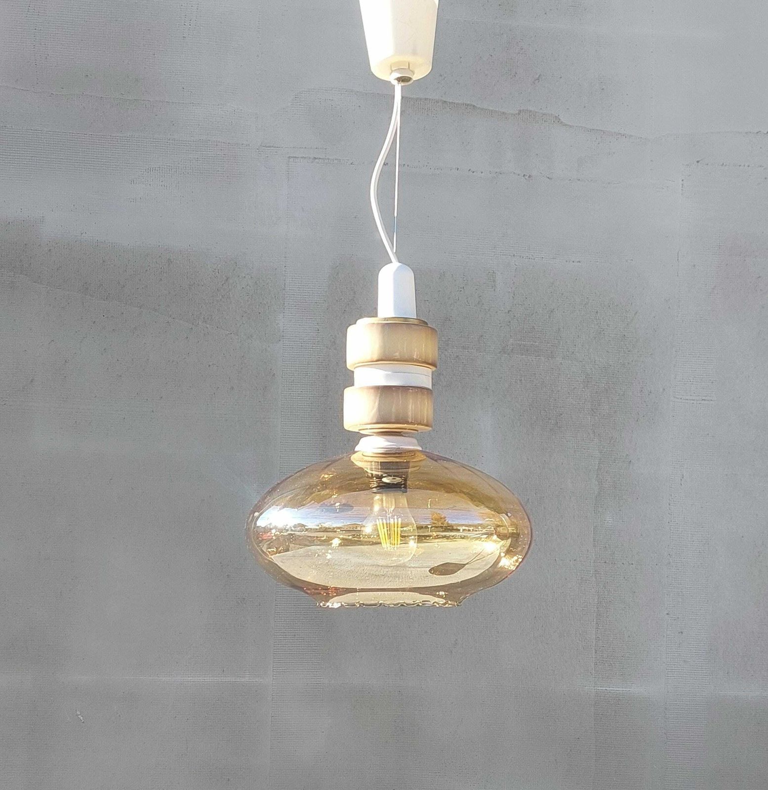 Retro Pendant Light / Retro Ceiling Light / Retro Lighting / Ufo Pendant Light / Space Age /Space Age Pendant Lamp / Mcm Pendant Light /70's photo buy