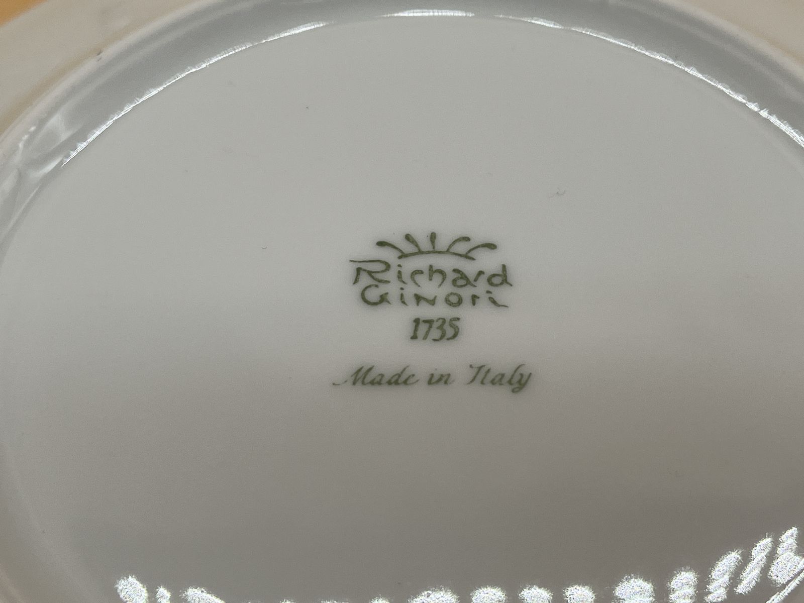 Set Of 4 Ginori 1735 Mytheresa By Safia Ouares Dessert / Side Plates In Original Box. photo vinterior