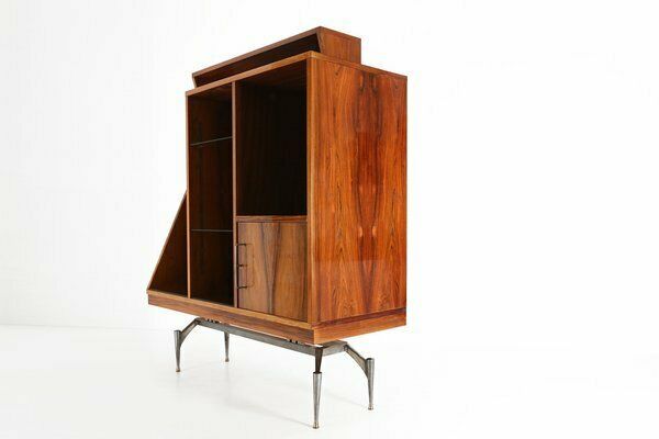 Mid Century Modern Italian Cabinet In Rosewood, 1960s photo vinterior