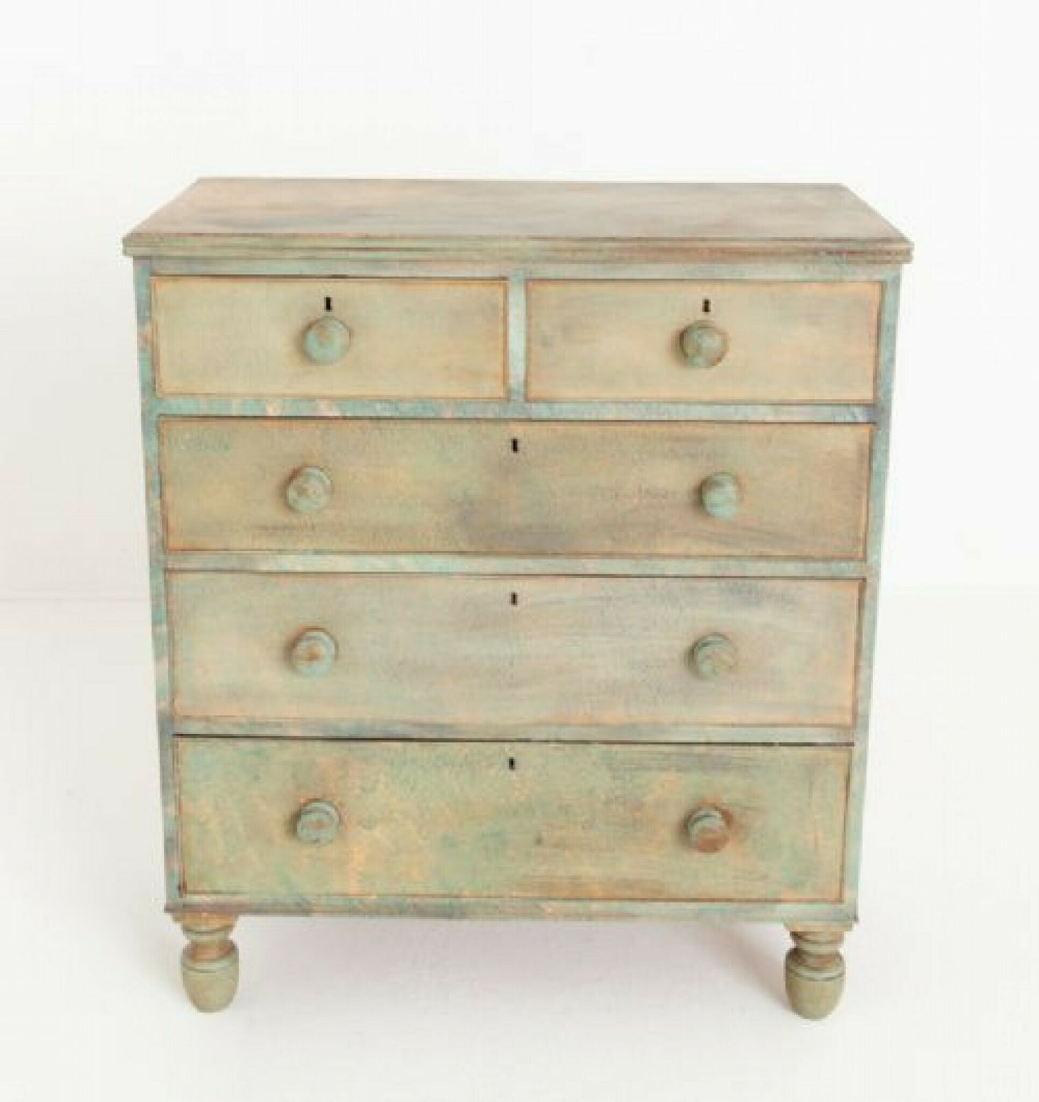 Victorian Painted Chest Of Drawers 1860 photo 1295.0