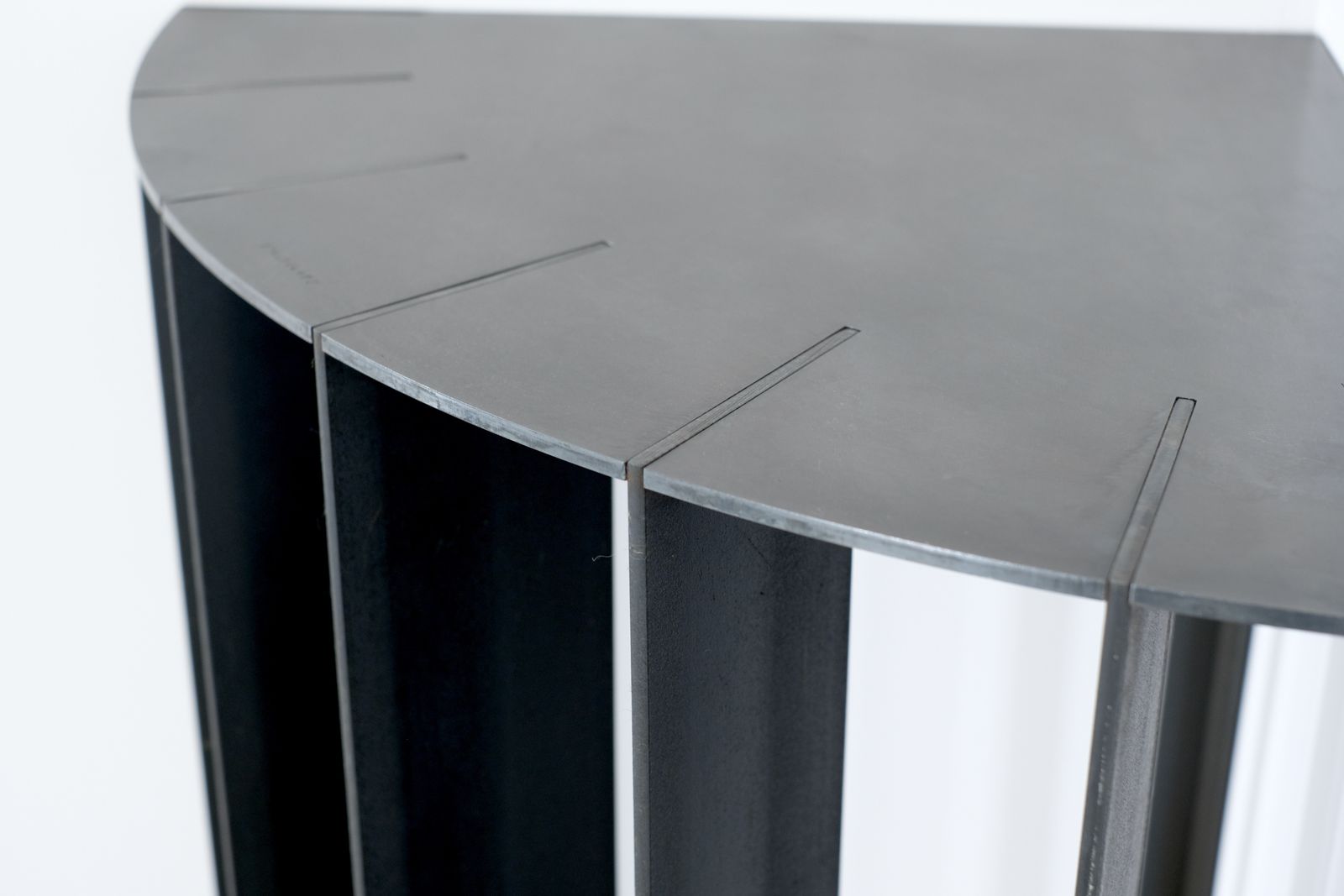 Console "Blue Moon" By Franck Robichez For Dritsh, Paris 1990s. photo vintage