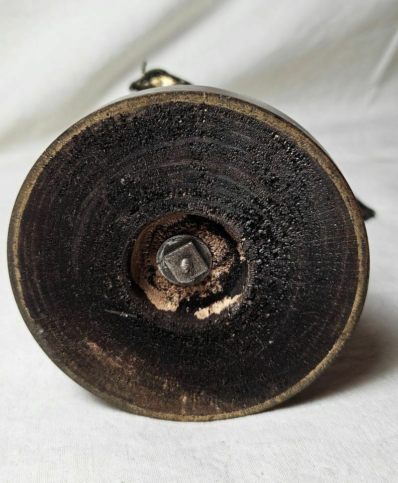 Antic Pocket Wrist Watch Holder In A Form Of An Eagle With Outstretched Wings photo vintage