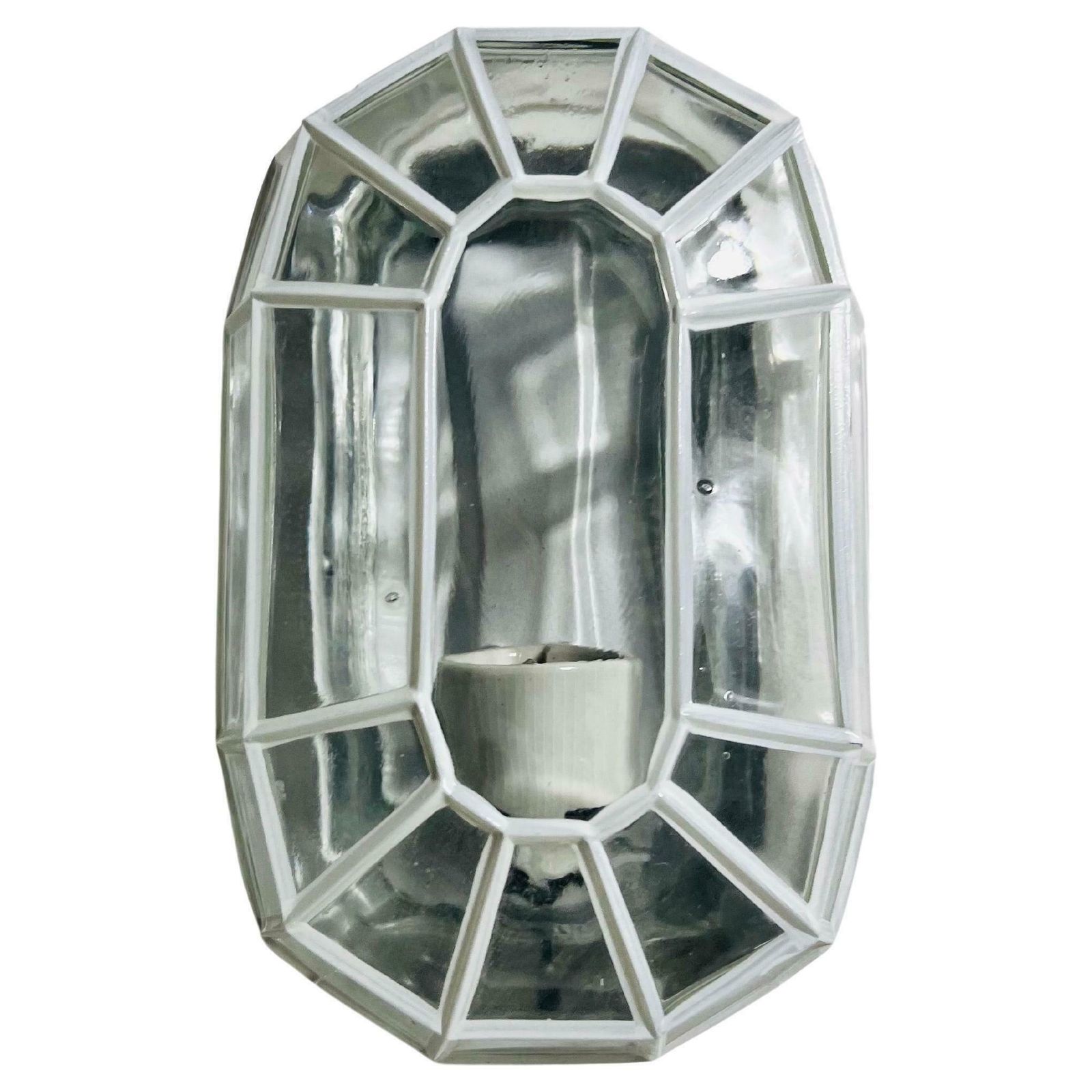 1 Of 3 Wall Lamps By Glashütte Limburg, Germany, 1960s