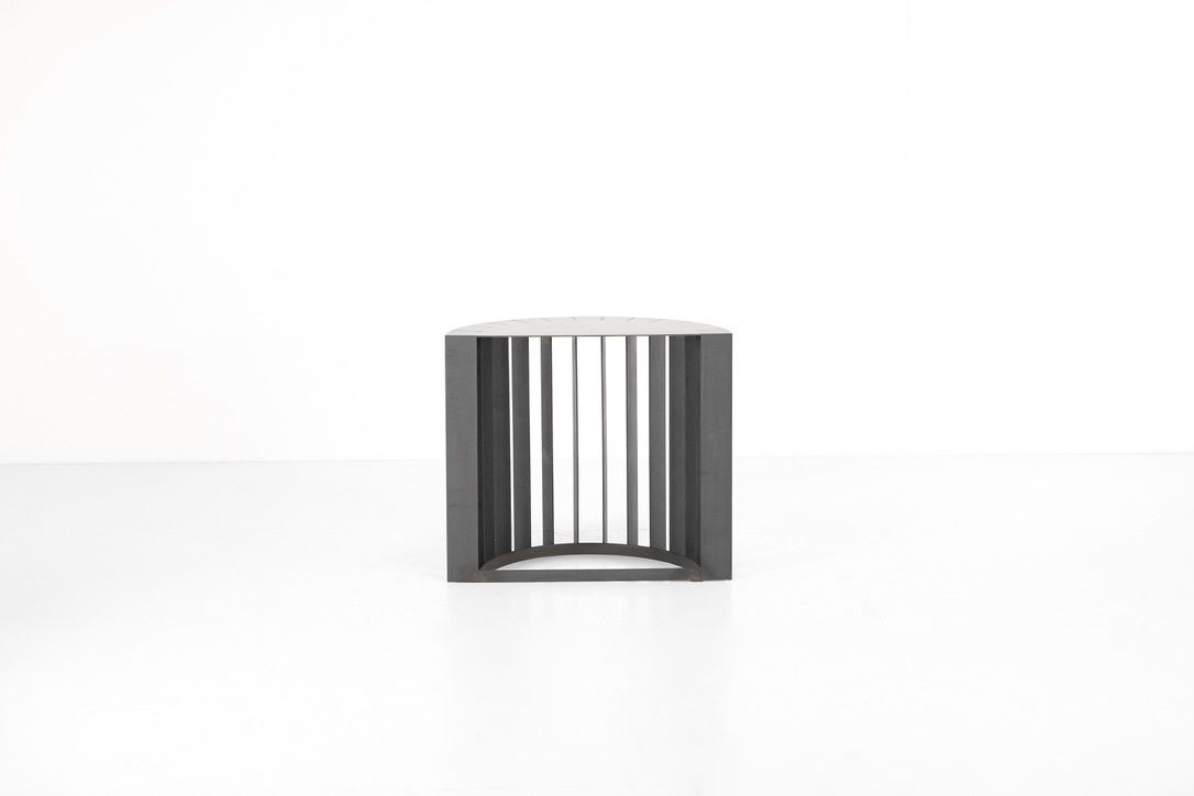 Console "Blue Moon " By Franck Robichez For Dritsh, Paris 1990s. photo 3950.0