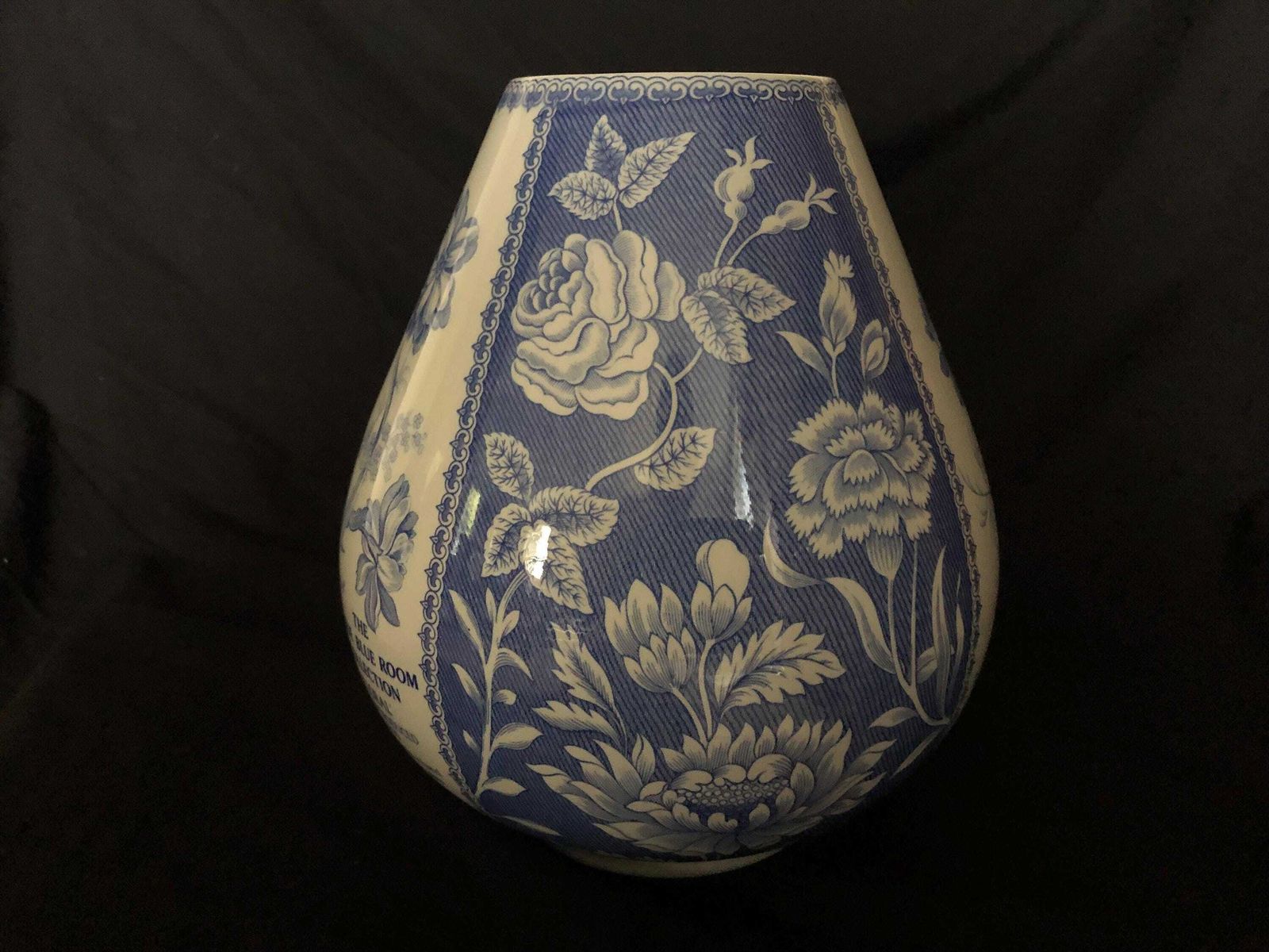 Sode Blue Room Large Bulb Vase photo for sale