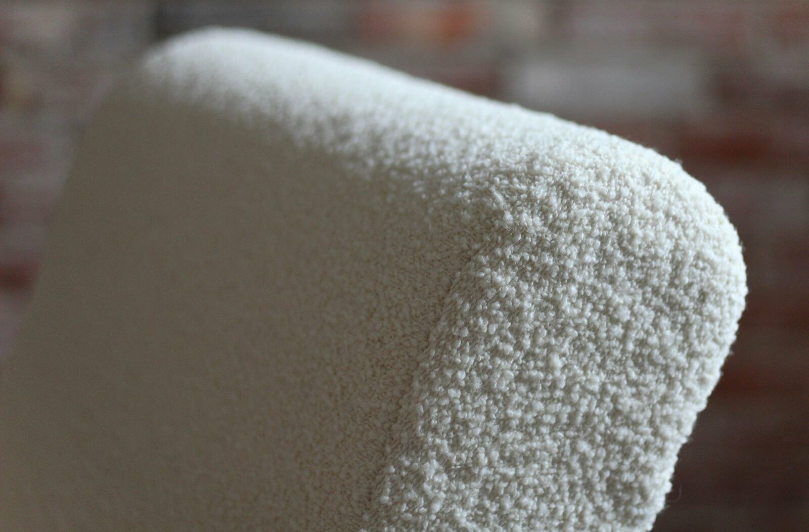photo vinterior Vintage Rocking Chair, Czechoslovakia, 1950s, Reupholstered In Charcoal Grey Boucle