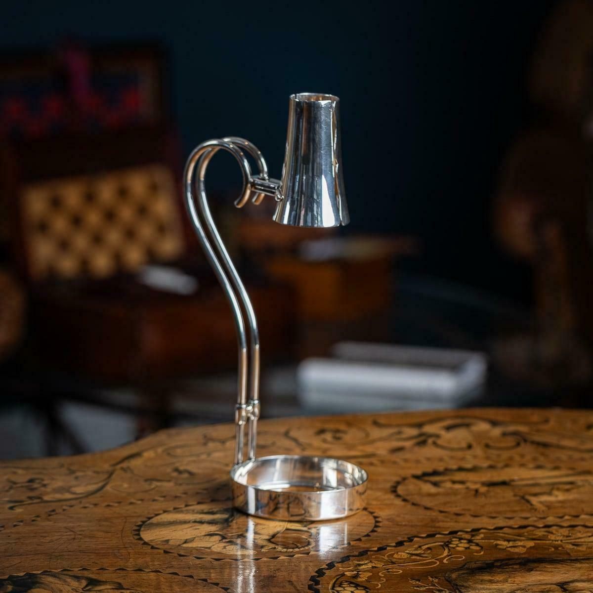 20th Century American Art Deco Cartier Solid Silver Wine Bottle Holder C.1920 photo furniture