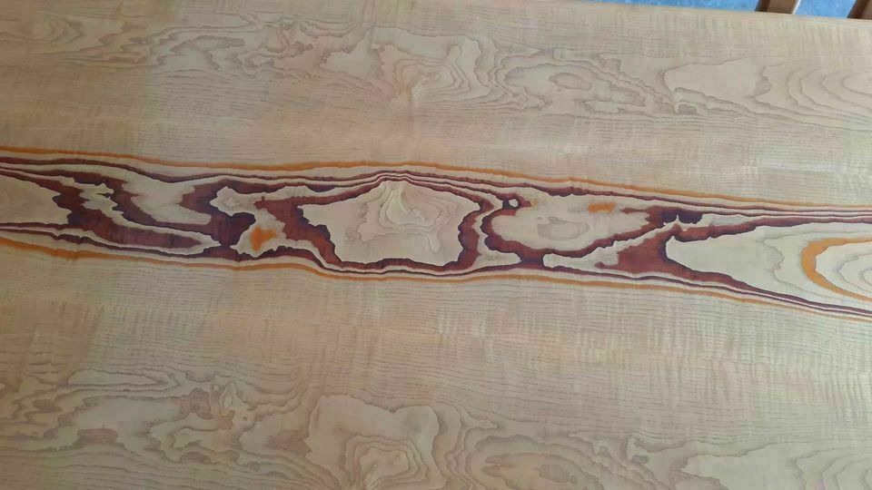 Bespoke George Ingham Ash Dining Table And Chairs photo 2500.0