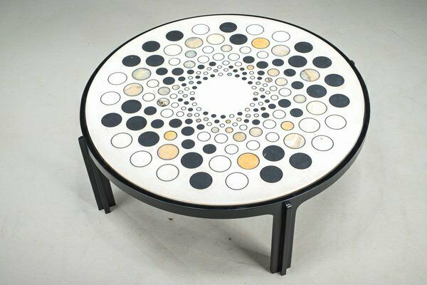 Vintage Ravenna Coffee Table In Marble By Heinz Lilienthal, 1970s photo for sale