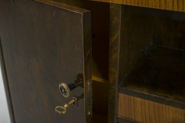 Art Deco Bar Cabinet With Inlays, 1930s photo Furniture