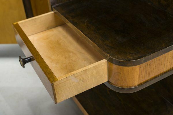 photo furniture Art Deco Bar Cabinet With Inlays, 1930s