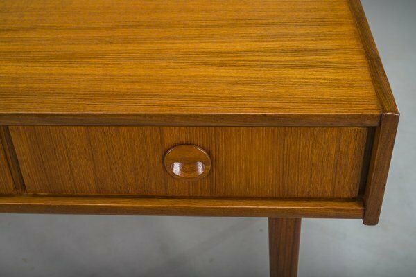 Mid Century Teak Desk Attributed To Bartels Works, 1960s photo for sale